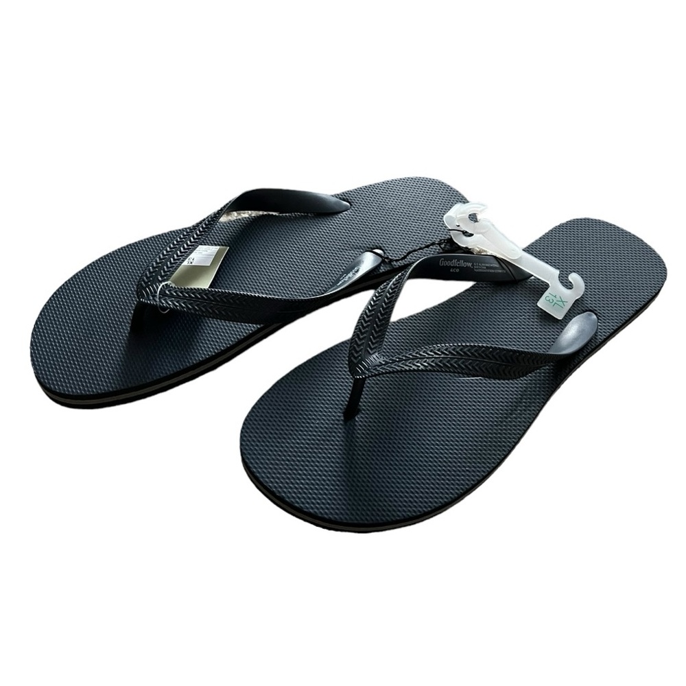 Goodfellow & Co. Brent Flip Flop Sandals in Navy, XL 13